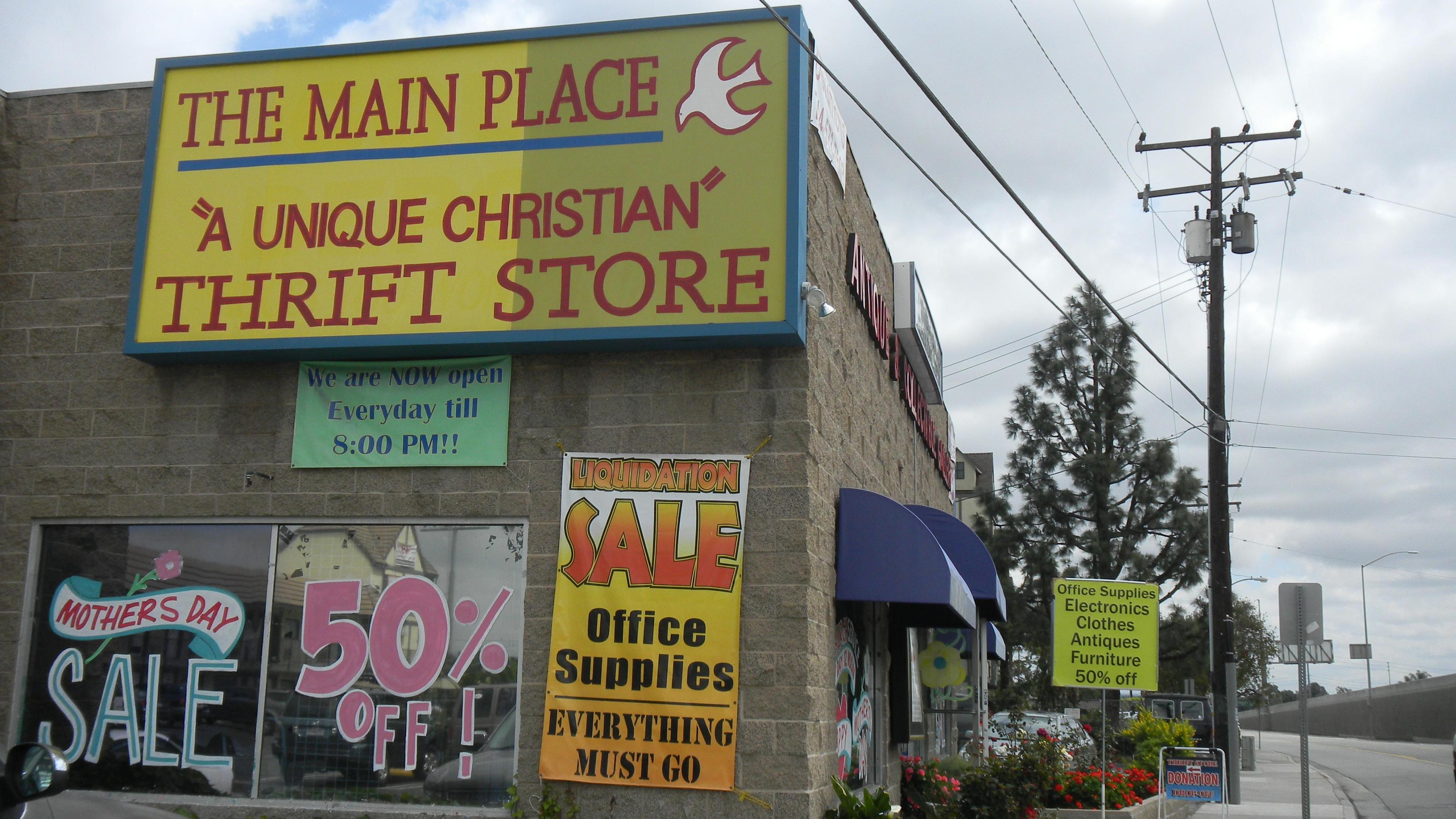 The Main Place Christian Thrift Store