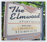 The Elmwood Apartments in Hollywood, Southern California.