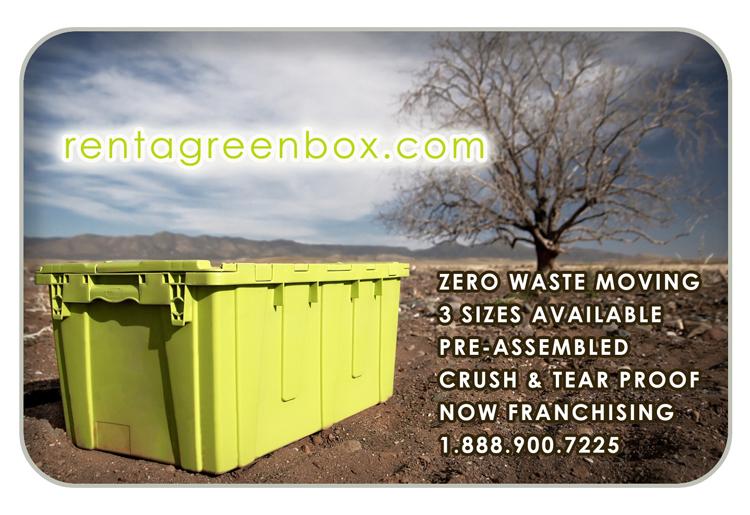 Rent-A-Green Box will cut your moving costs in half!