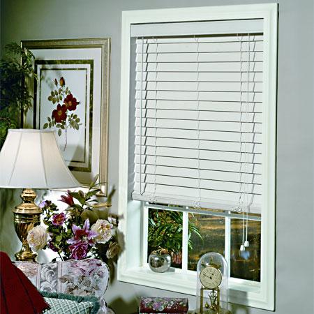 Fauxwood blinds