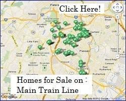 Homes for Sale on the Main Train Line into NYC