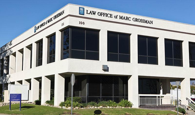 Law Office of Marc Grossman, main office building in Upland, CA