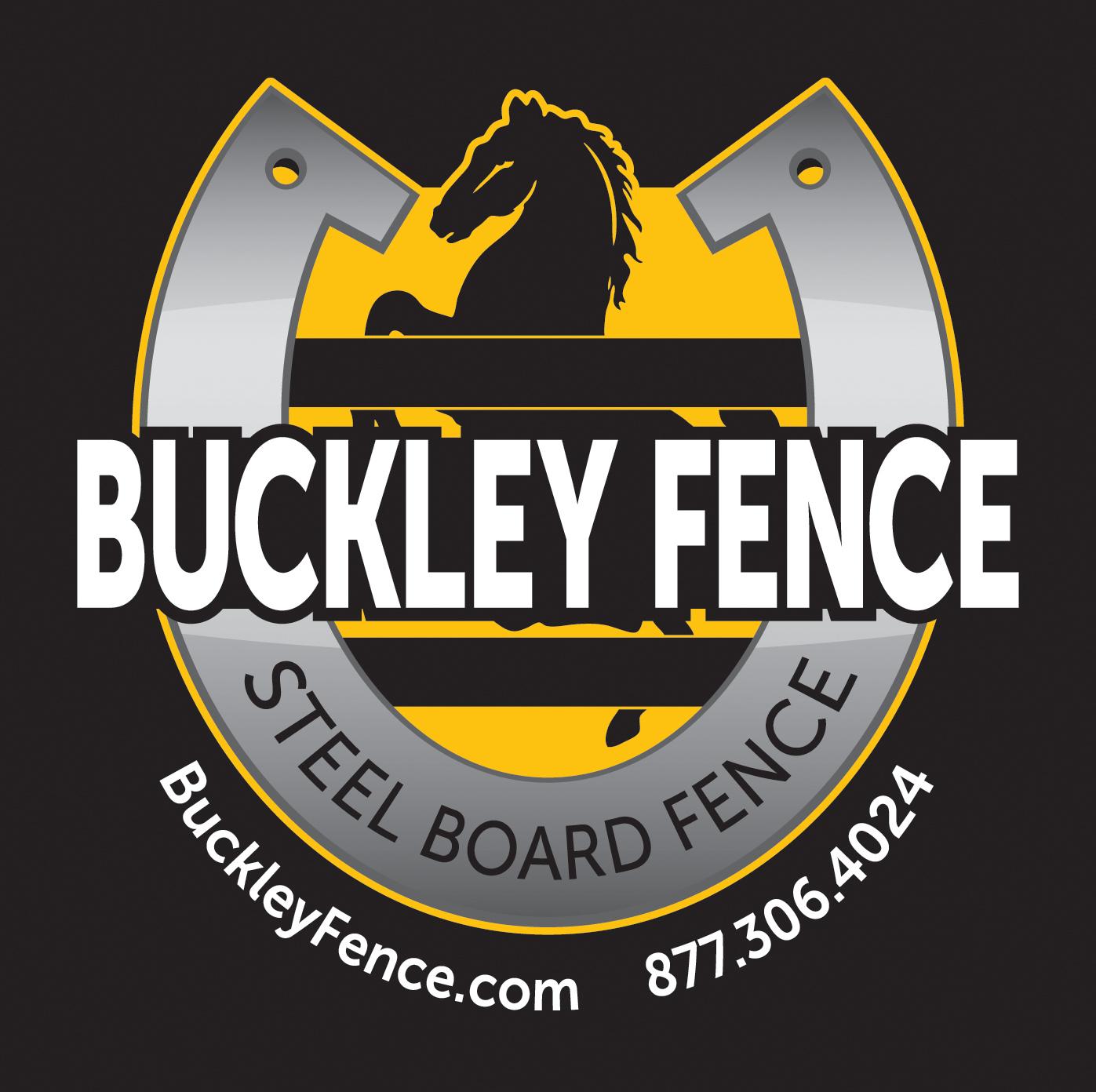 Buckley Fence, LLC Black Steel Board Fence http://www.buckleyfence.com/