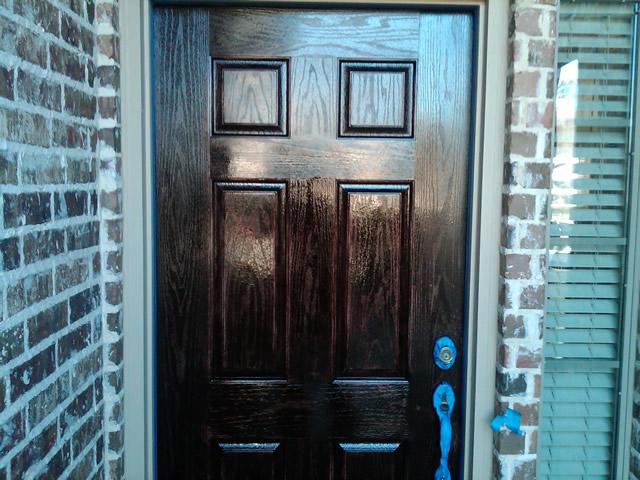 Trim and door refinish