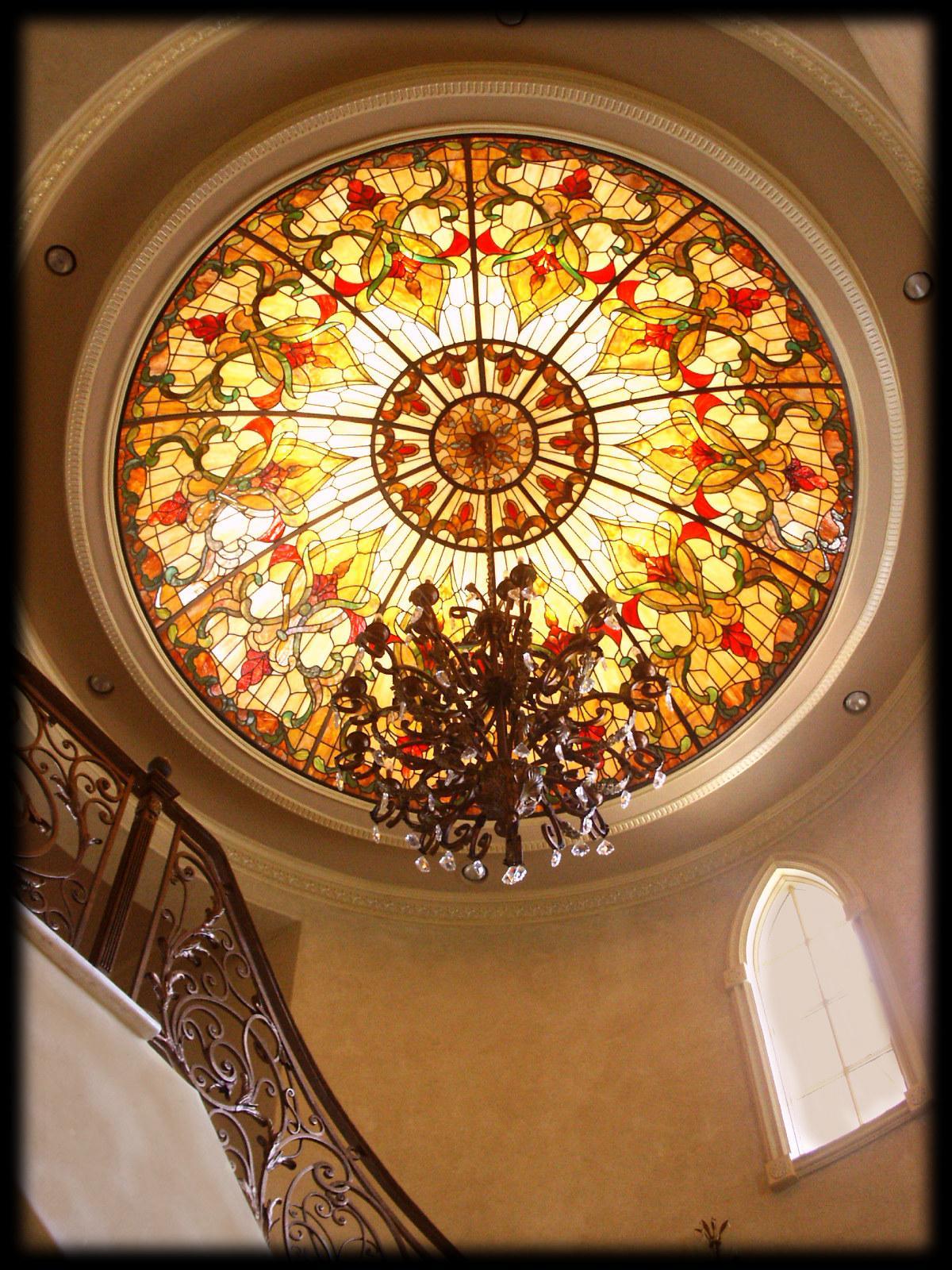 Traditional Stained Glass Domed Ceilings