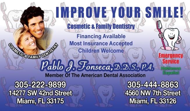 Pablo J Fonseca DDS PA