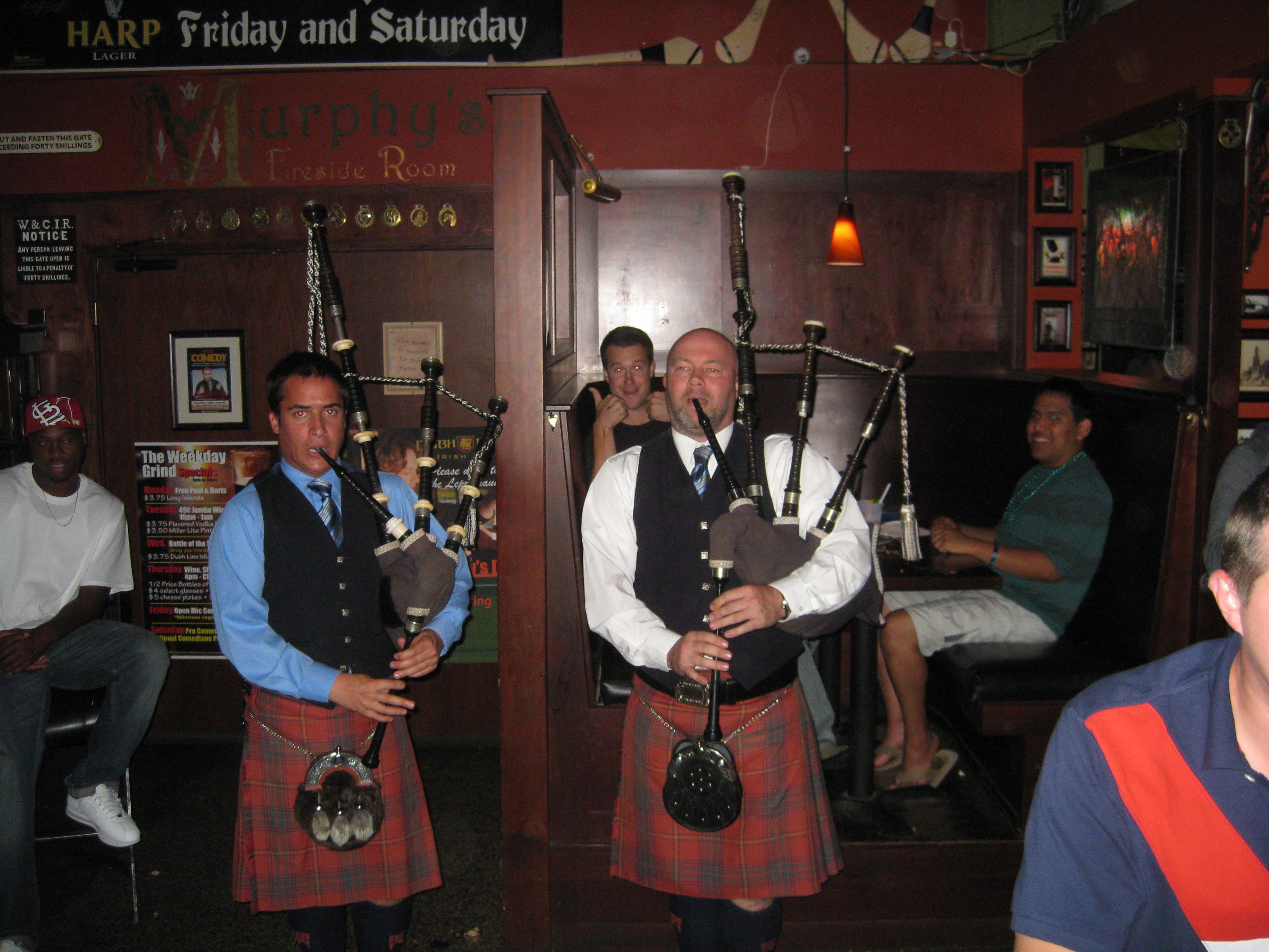 Live Bagpipers