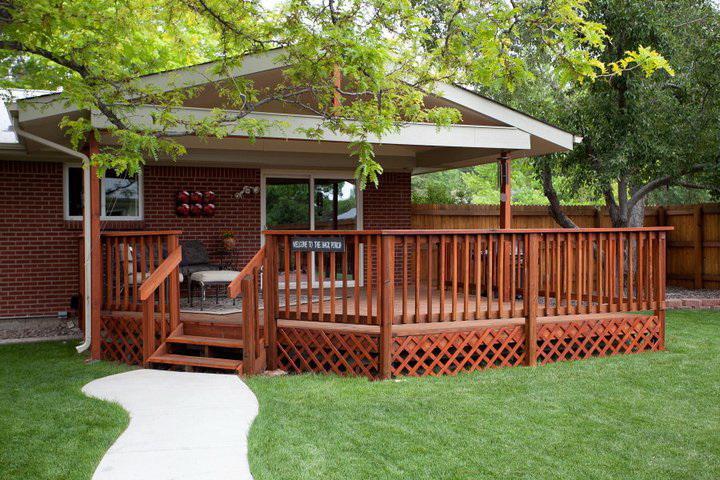 Centennial Deck After Refinishing