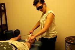 San Juan Capistrano Location performing Cold Laser Therapy