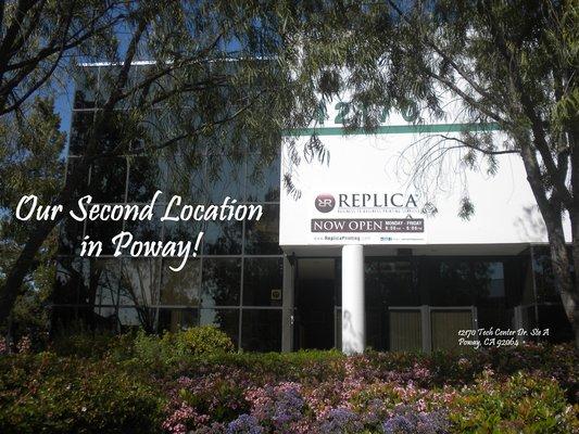 Replica Printing Services Second Location