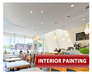 Interior Painting, Wildflour Vegan Bakery Juice Bar and Cafe