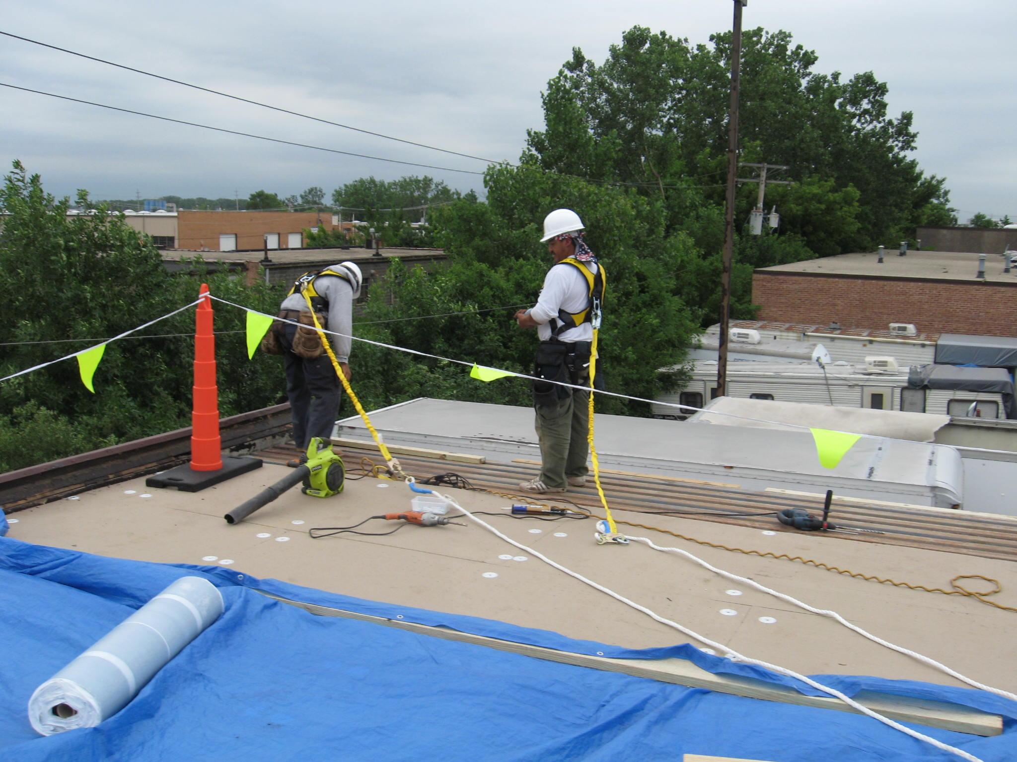 Commercial Flat Roof Project