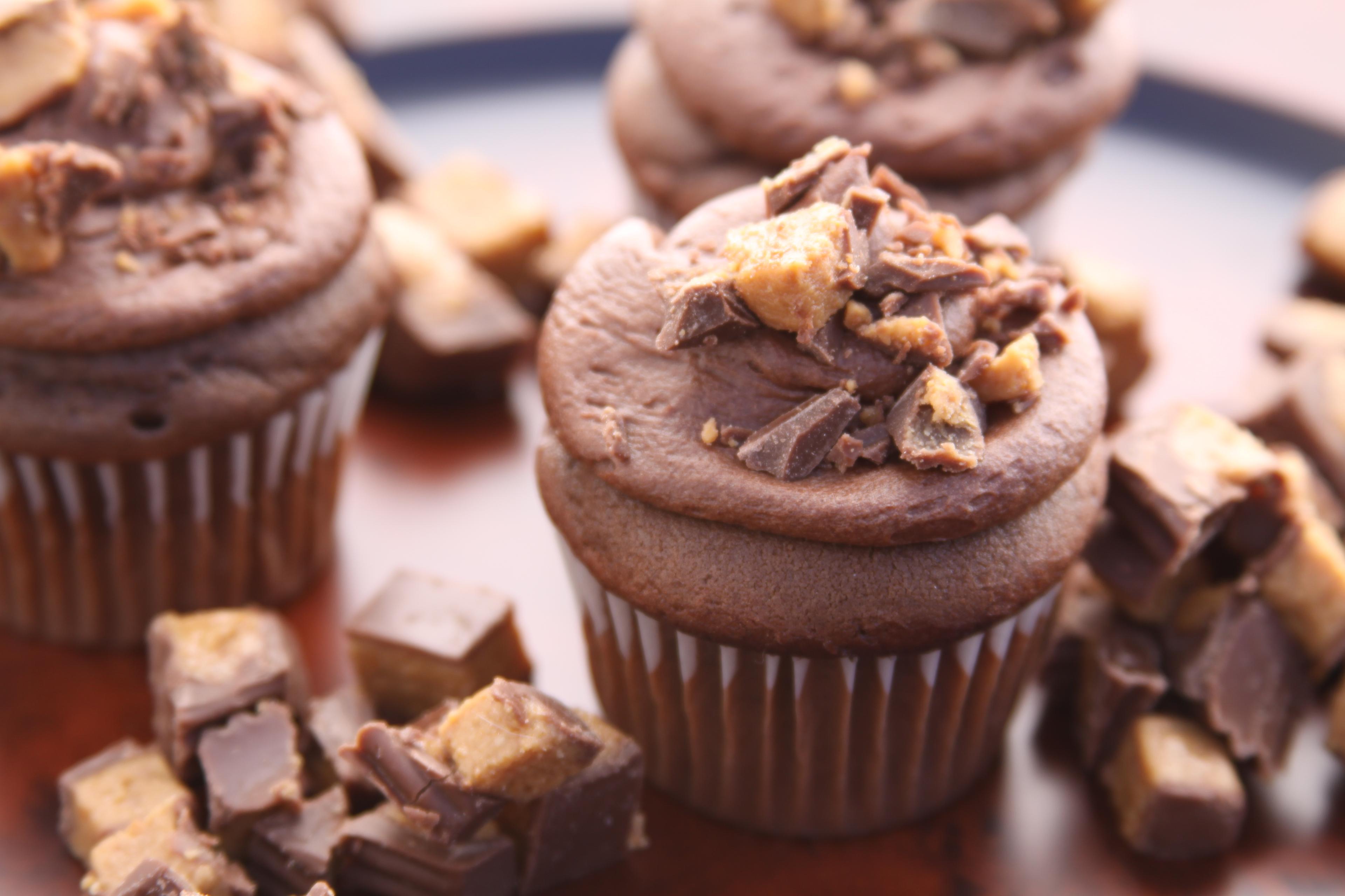 Chocolate dreamcake with chocolate candybar frosting