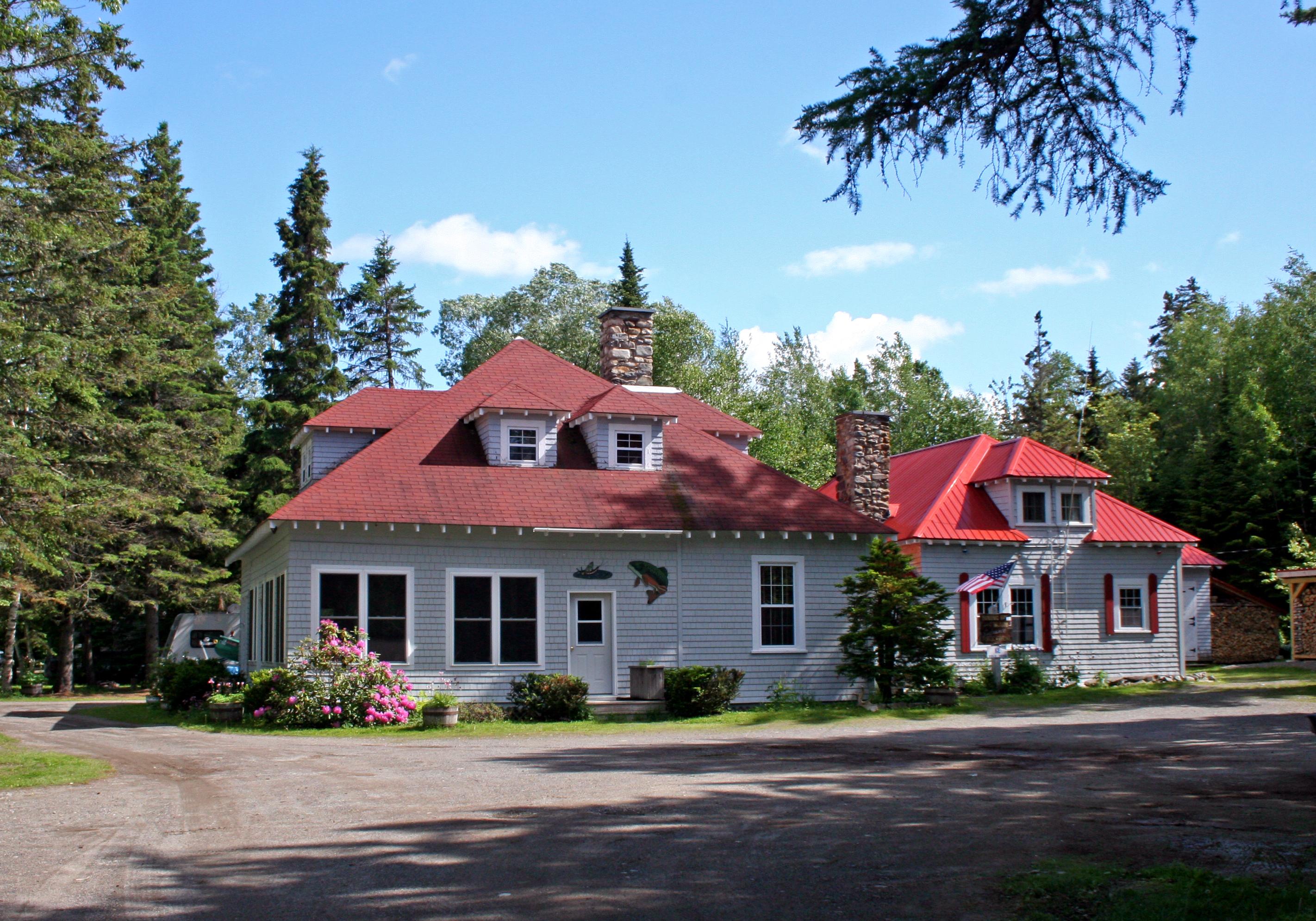 1896 lodge in Kokadjo, Maine