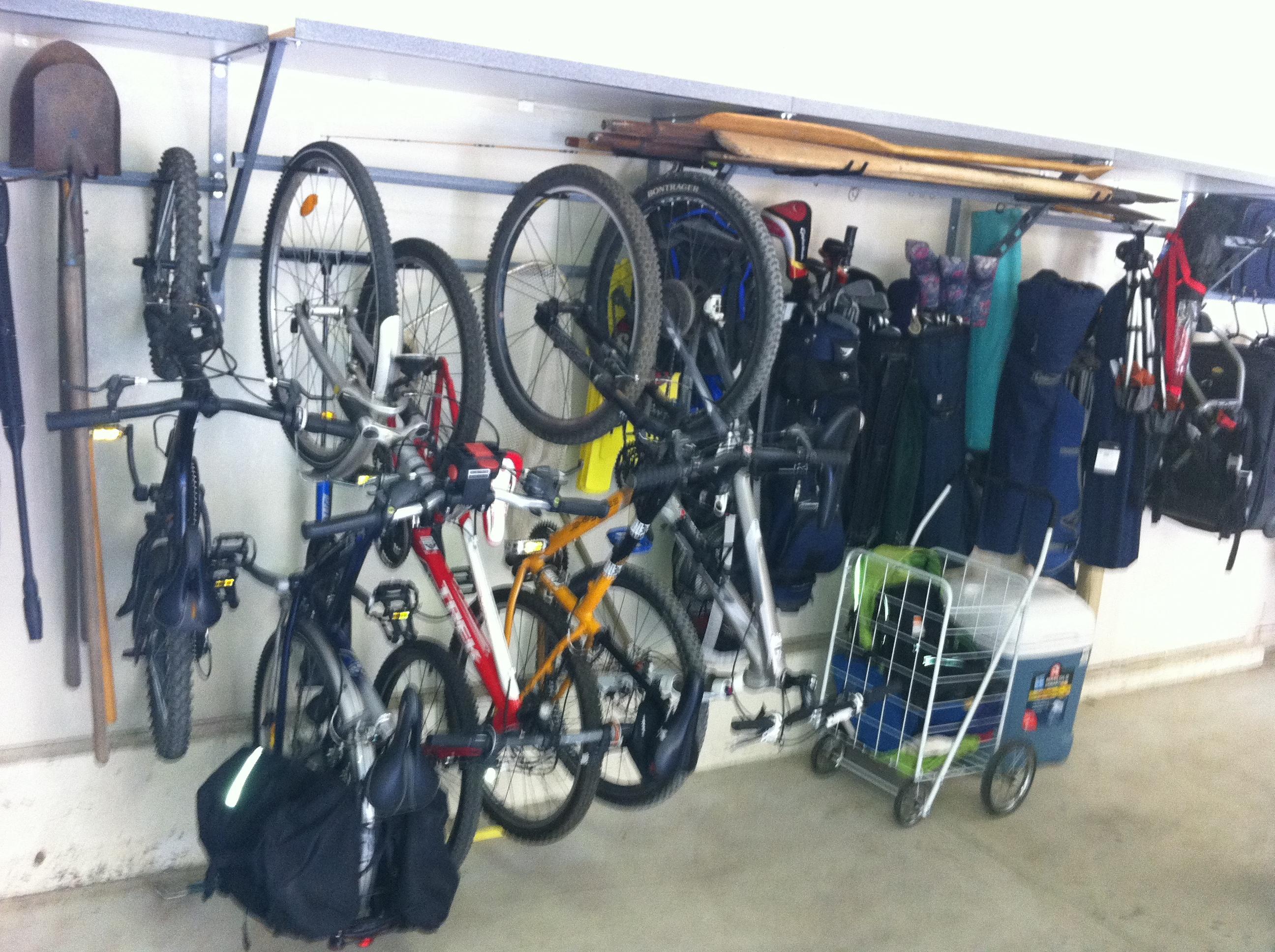 Garage Shelving Bay Area Bike Rack