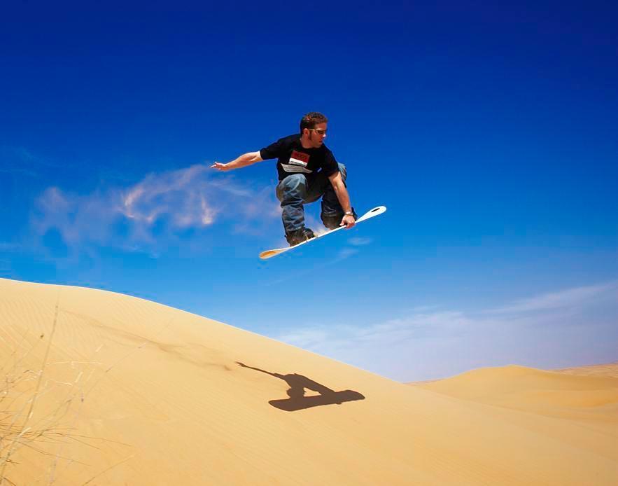 Certified sandboard instructors!