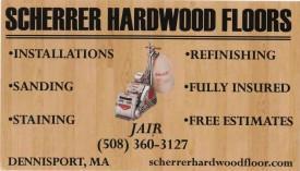 Cape Cod hardwood flooring sales & refinishing