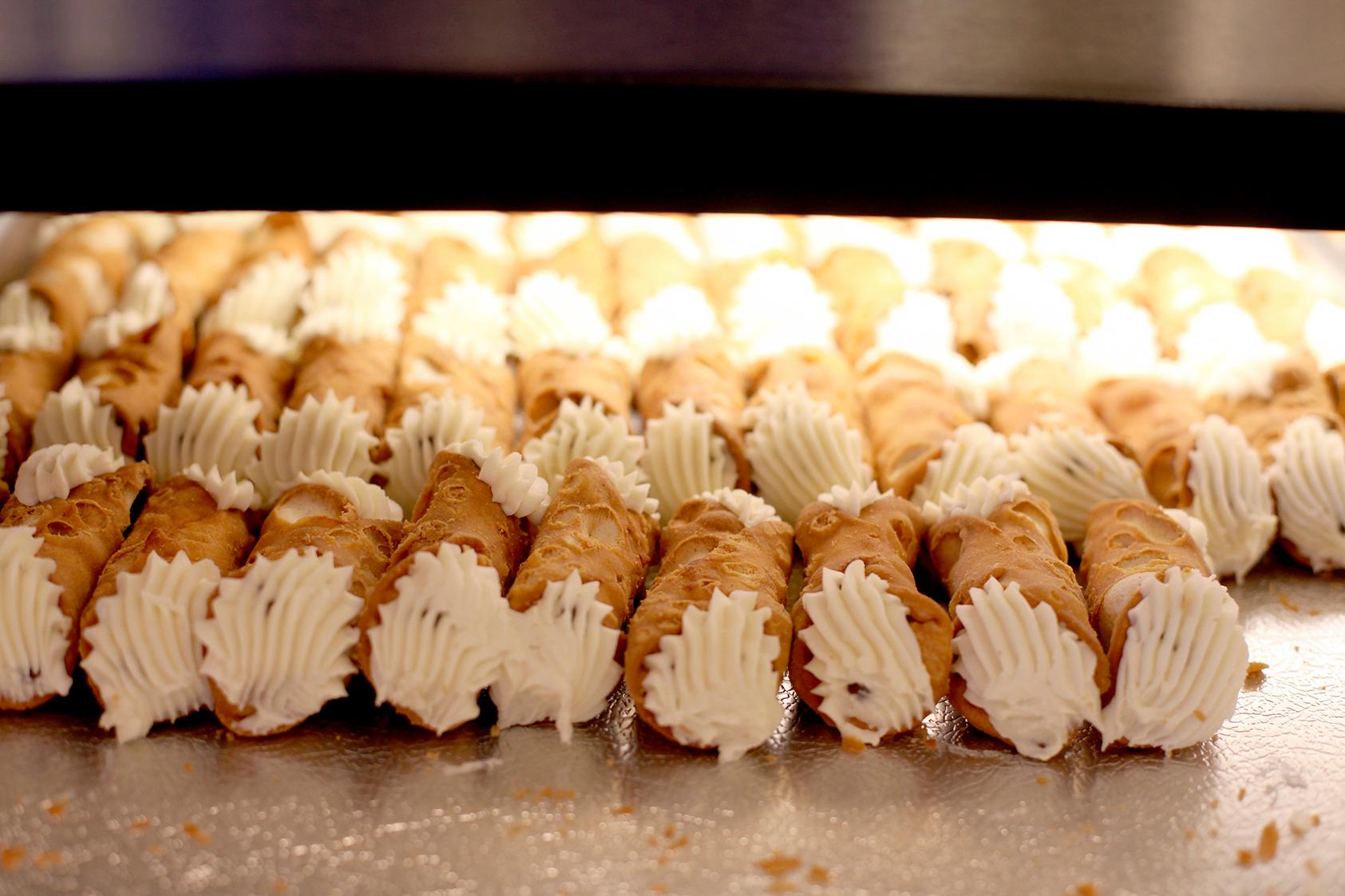 Enjoy freshly baked Italian pastries and cakes daily.