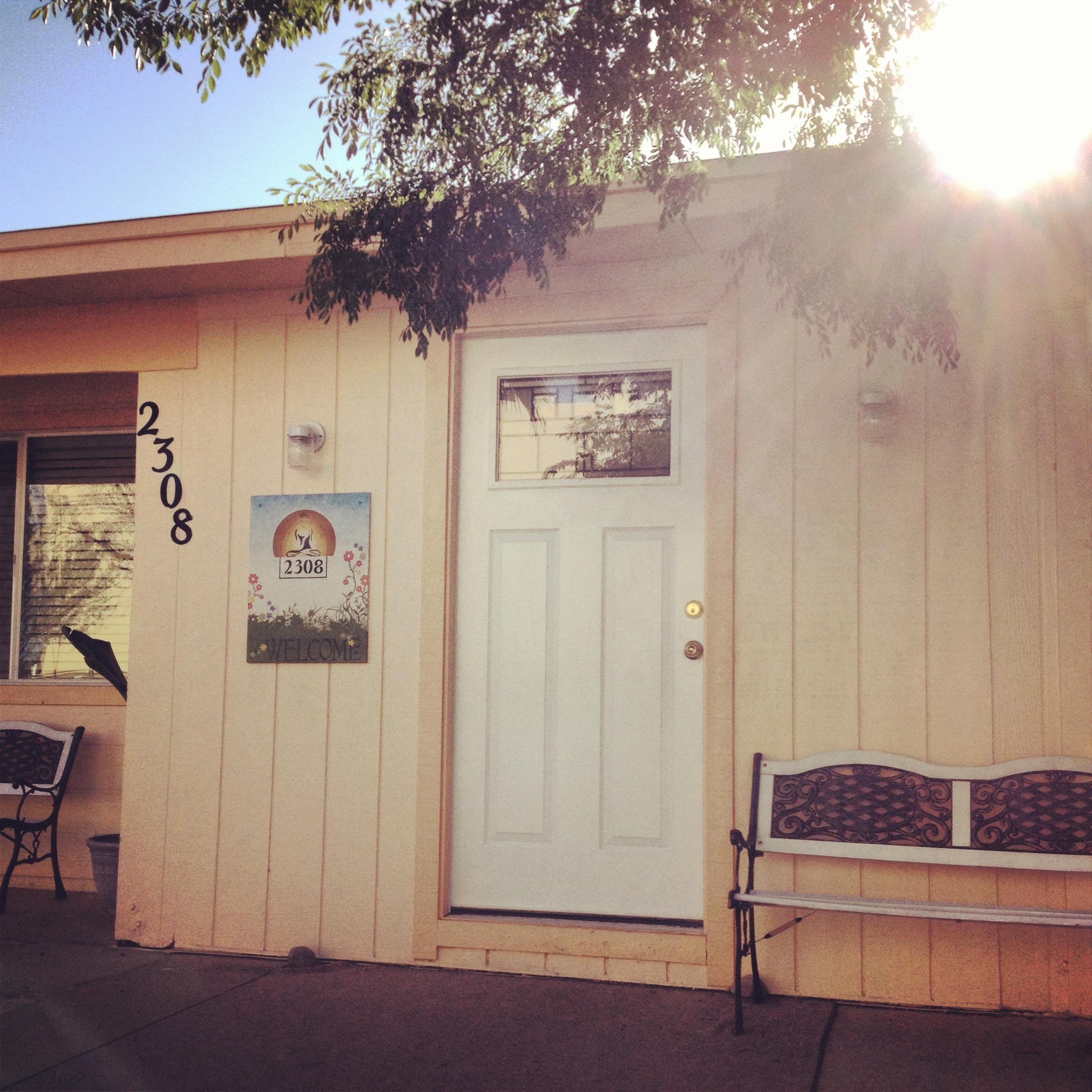 Front entrance of Yoga Phoenix