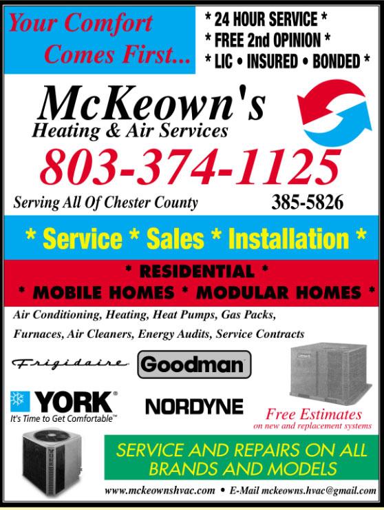 McKeowns Heating and Air