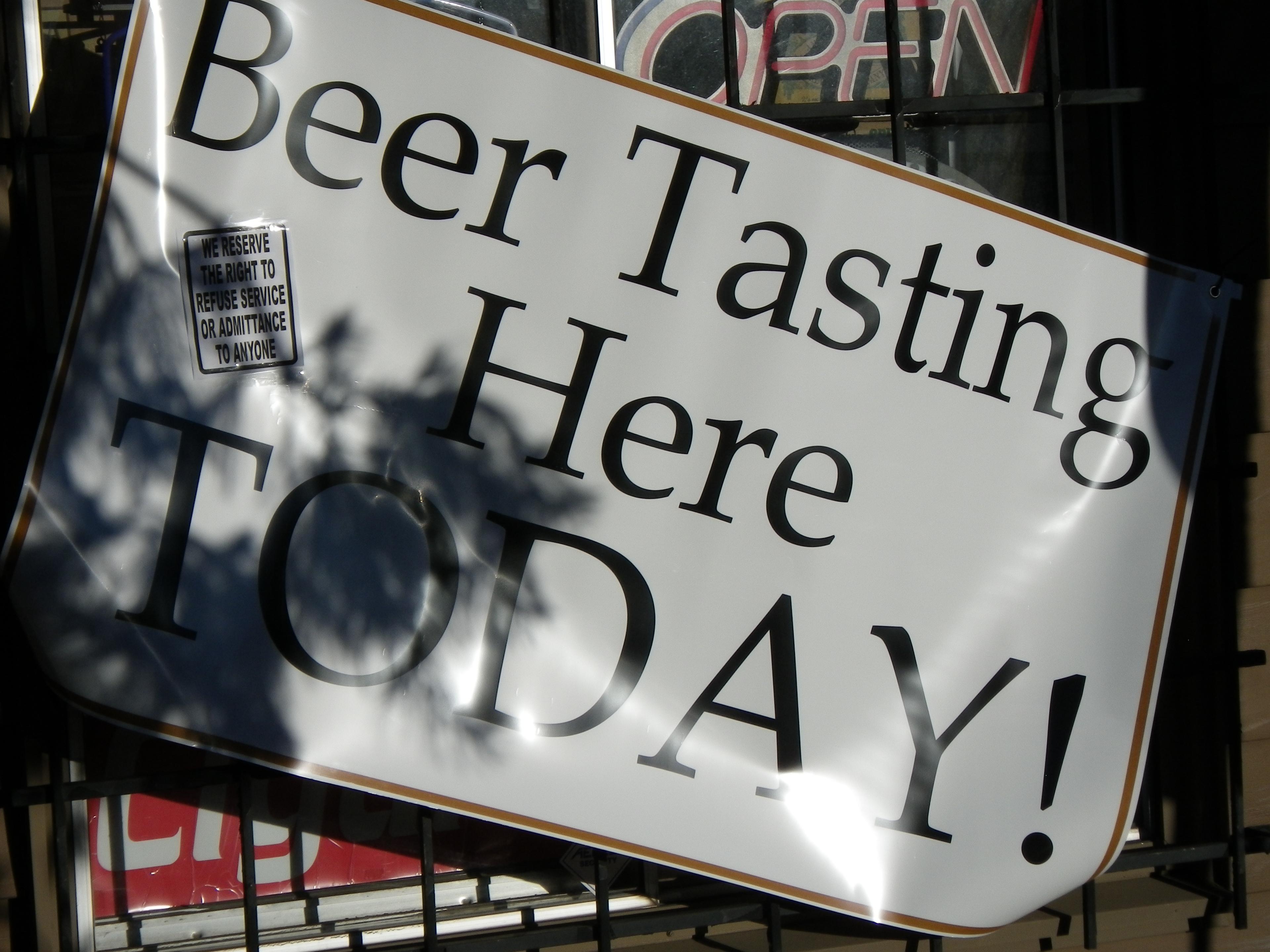 Look for Monthly Craft Beer Tastings