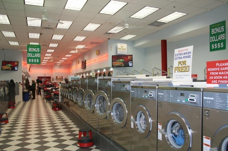 Fully networked/computerized washers and dryers