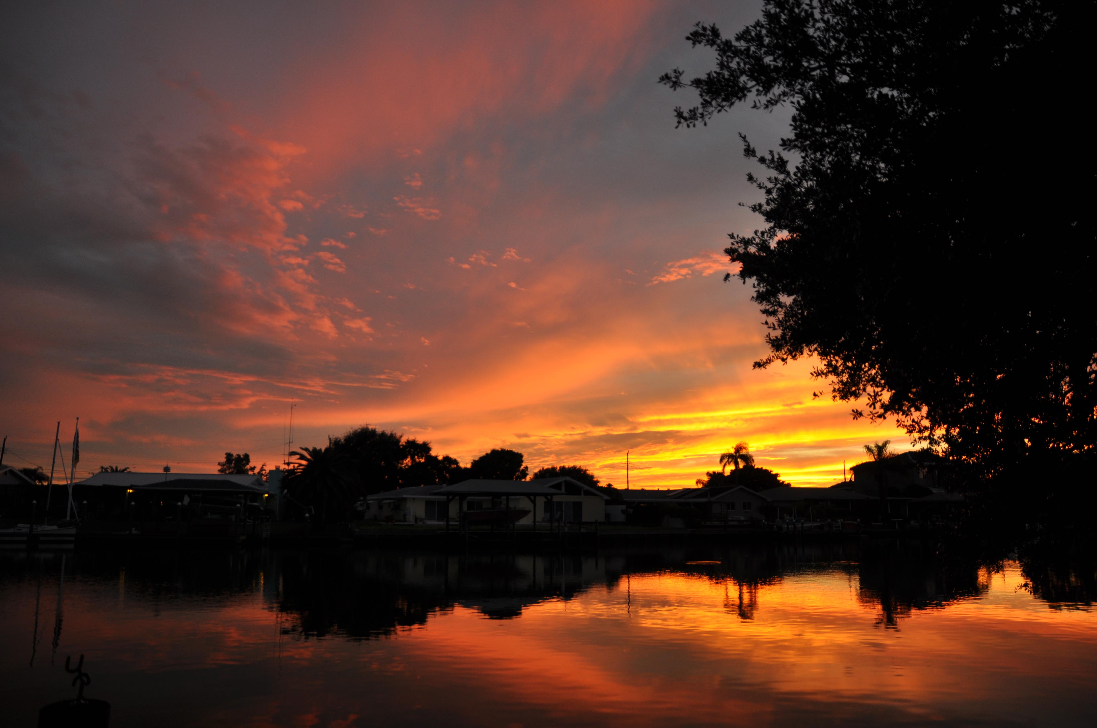 Sunset on Banana River