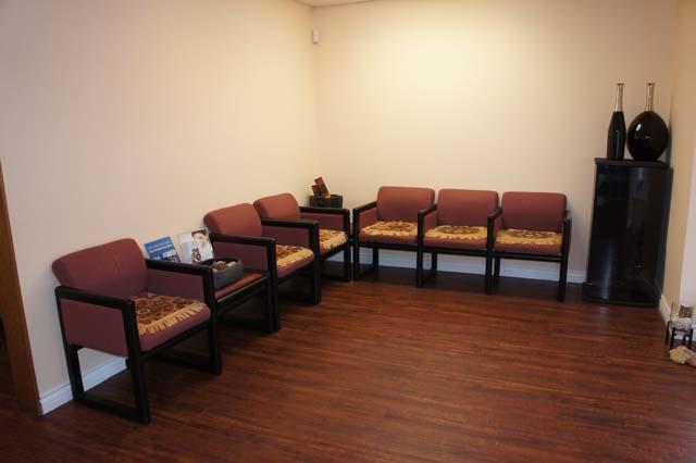 Detal office waiting area.