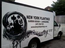 New York Plantings Garden Service Truck