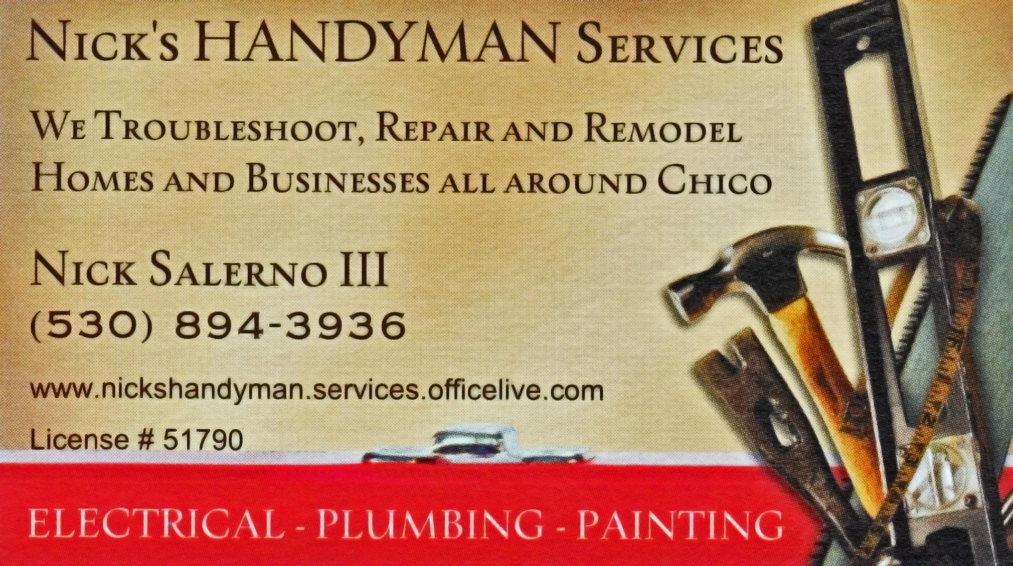 Nick's Handyman Services