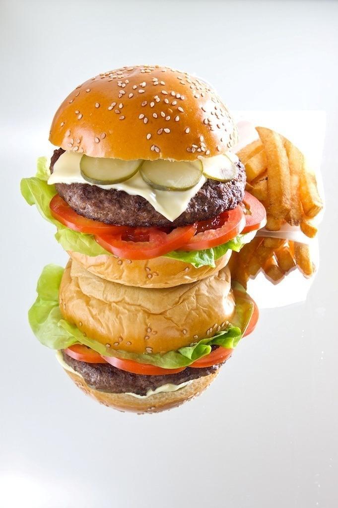 Our Jerey City Diner's Juicy Burger & Fries