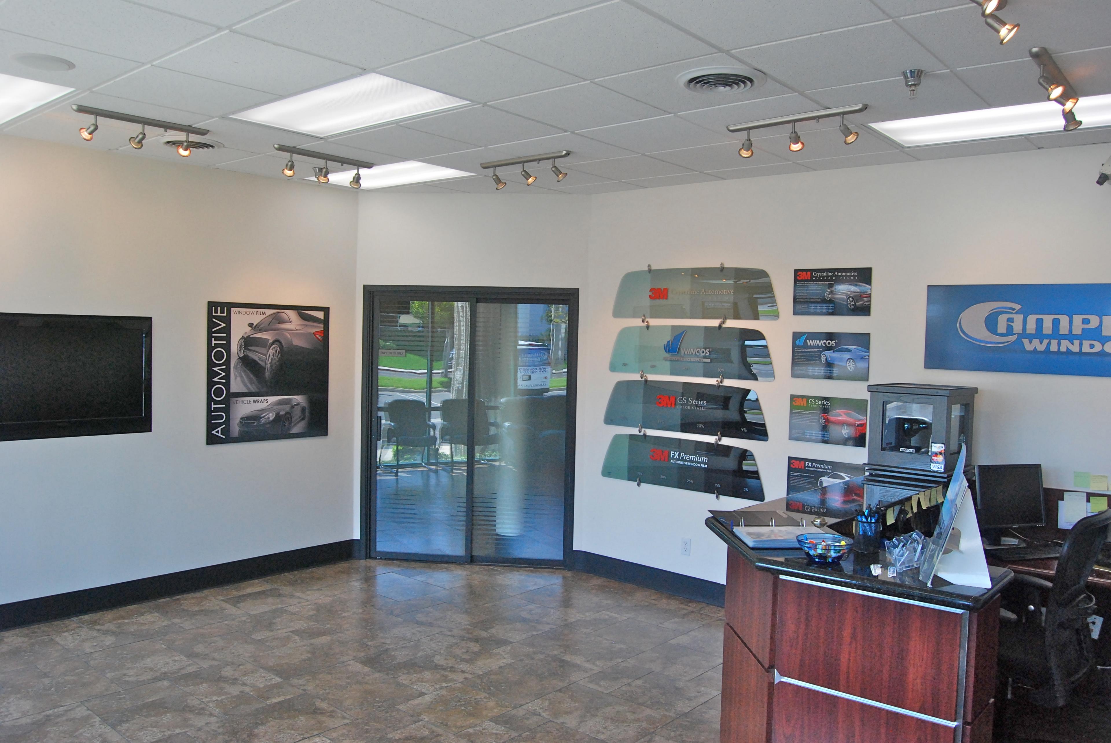 Campbell Window Film Showroom