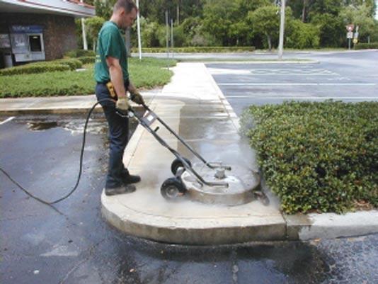 pressure washing