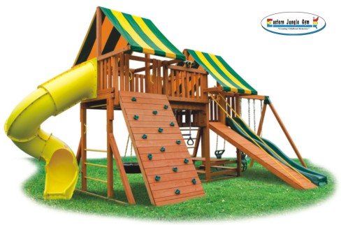 Eastern Jungle Gym Swing Set