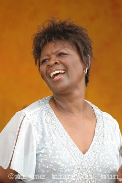 Irma Thomas  New Orleans Jazz Festival.