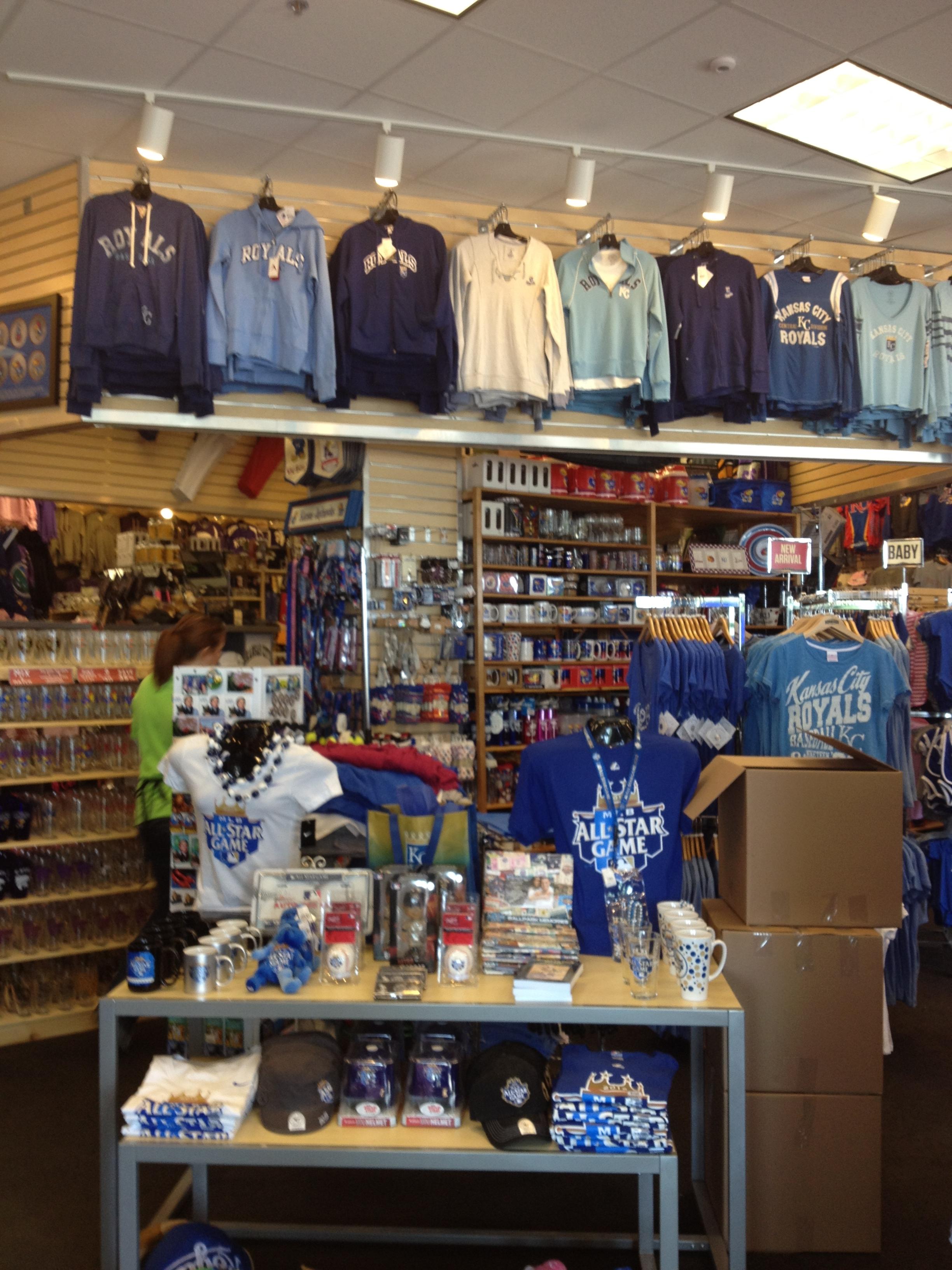 We have plenty of All Star Game t-shirts, All Star tank tops, Royals hats, KC Royals shorts - anything and everything needed for the All Star Game!