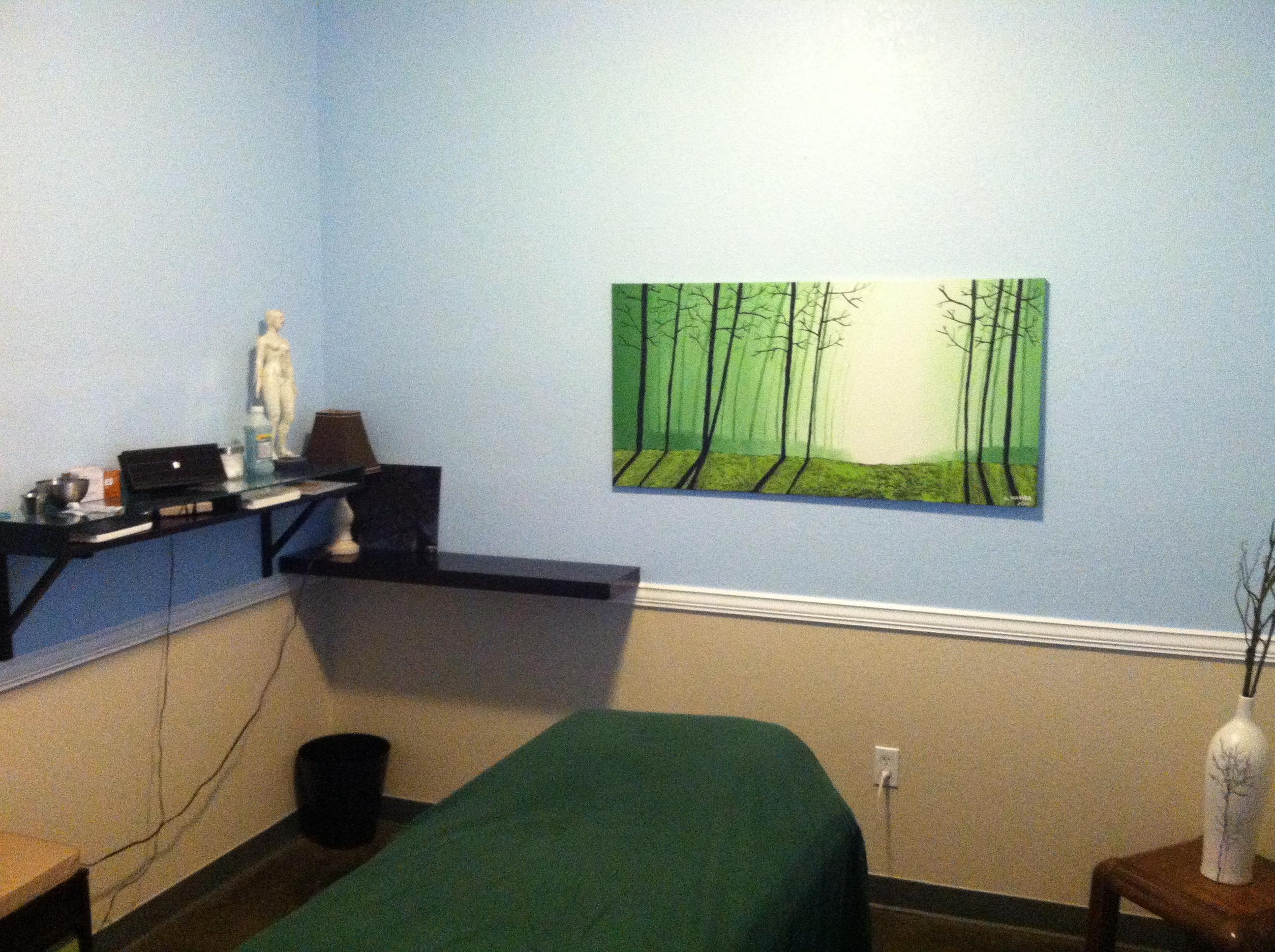 Acupuncture room