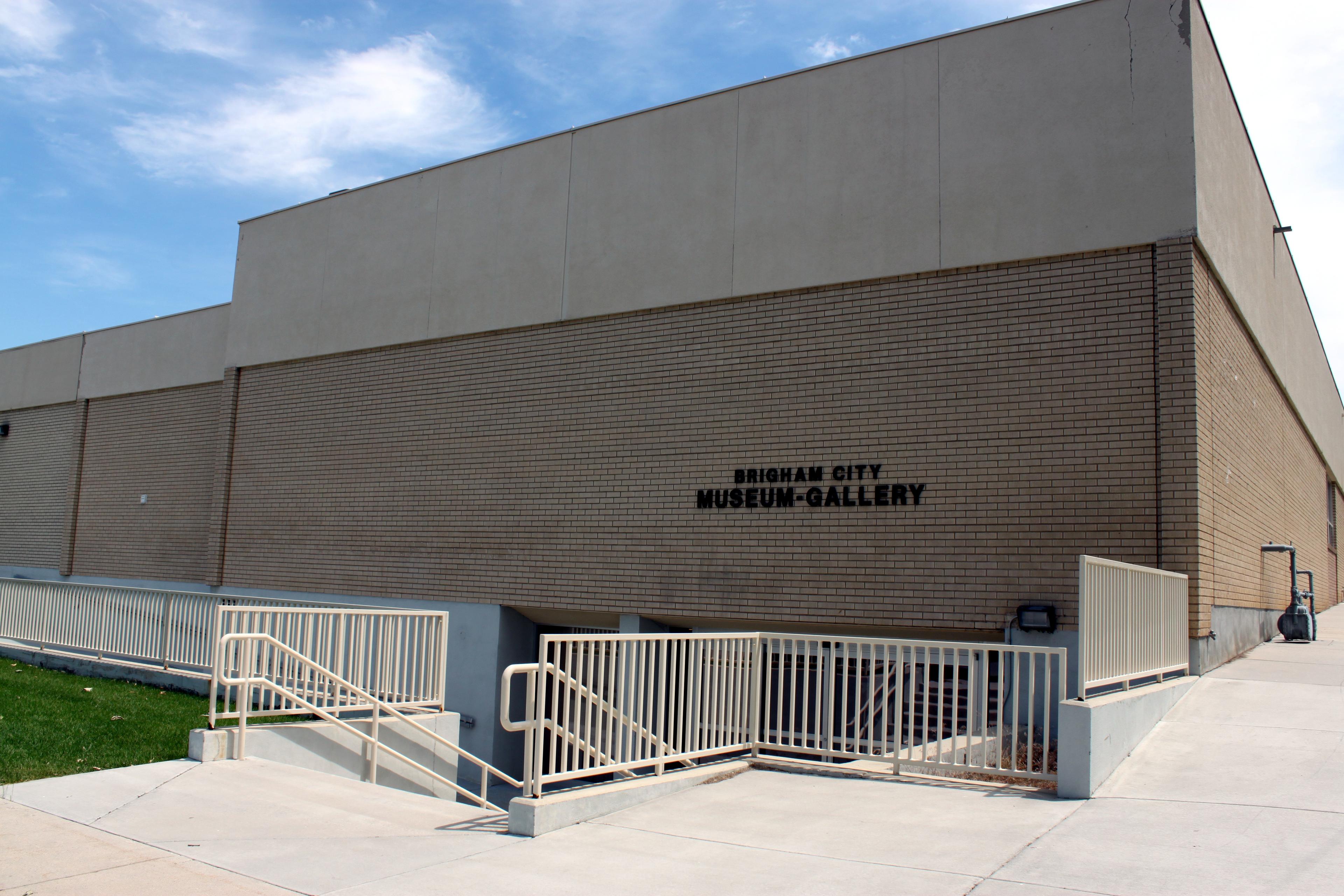 Entrance to the Brigham City Museum