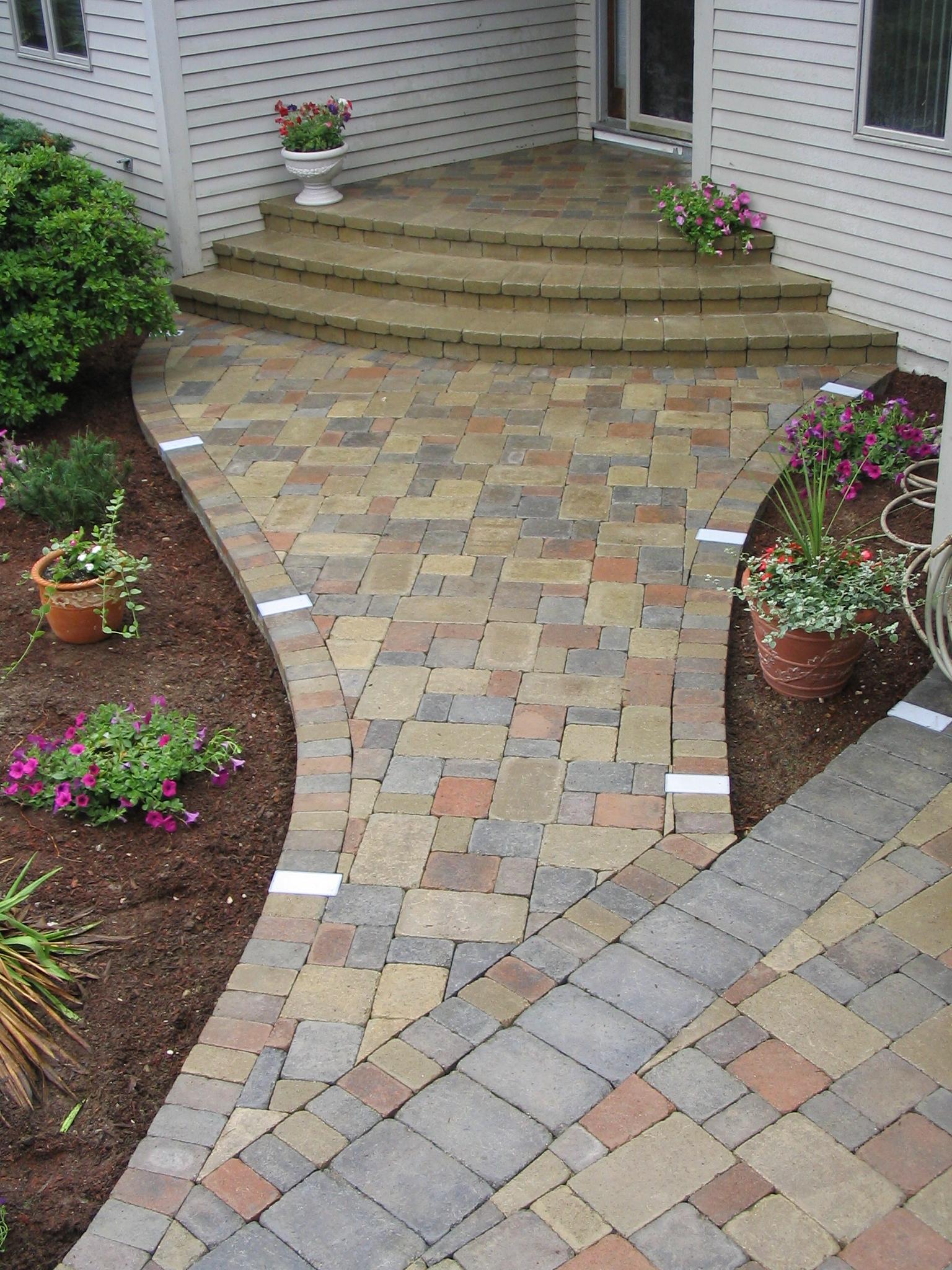 Paver walkway