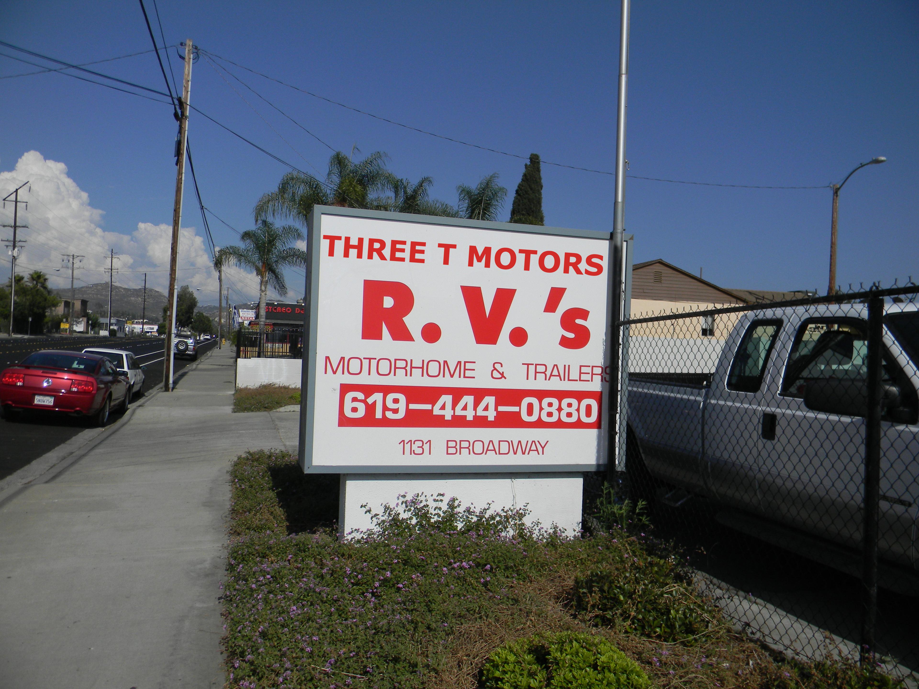 Three T Motors RV