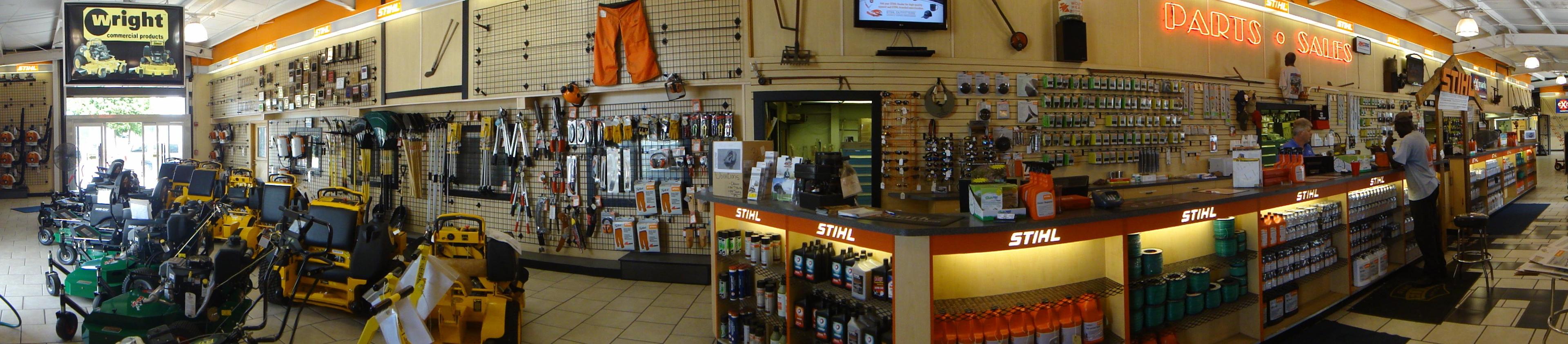 featuring some of our mowers, gardeing and landscaping tools, and maintenance equipment