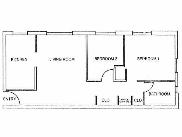 2-bedroom layout