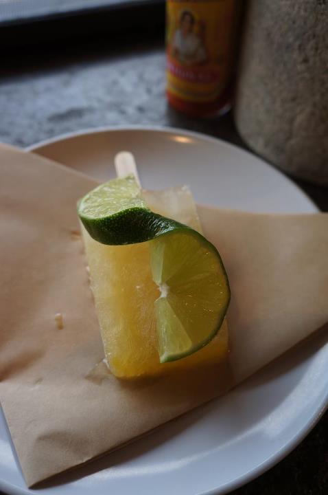 Cool off with a fresh Margarita Popsicle