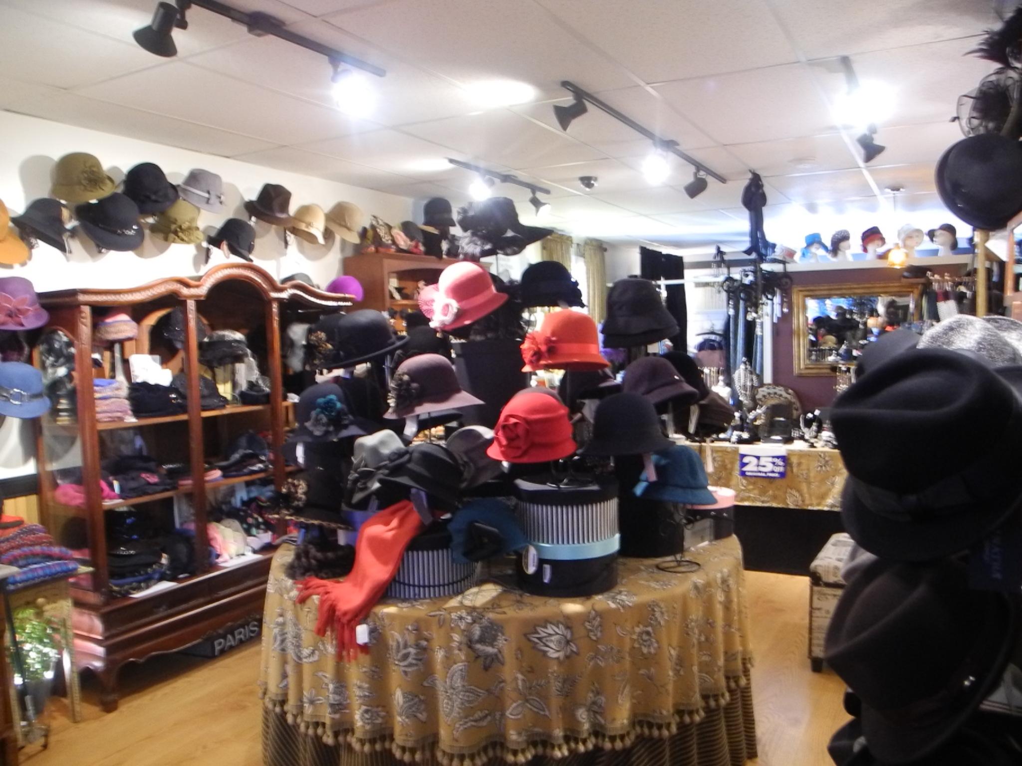 Hats and More for Ladies and Gentlemen at Les Chapeaux