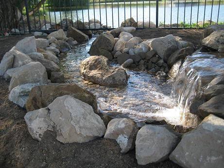 Stone water feature