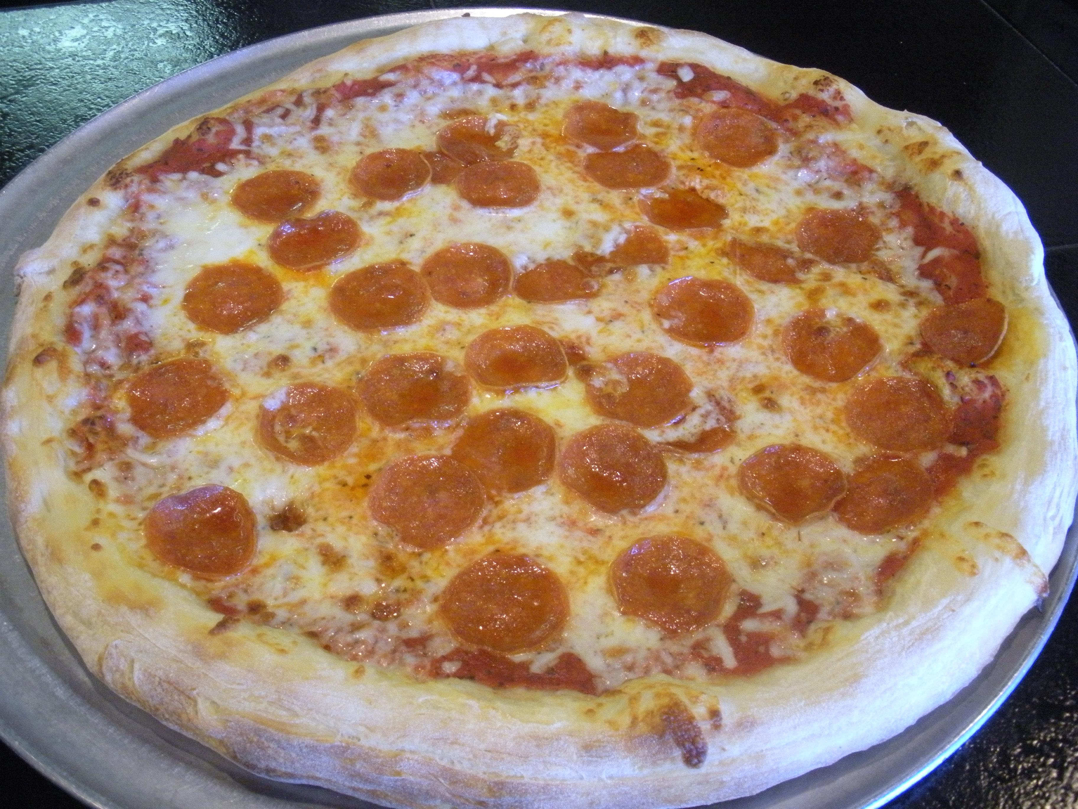 New York Style Pepperoni Pizza