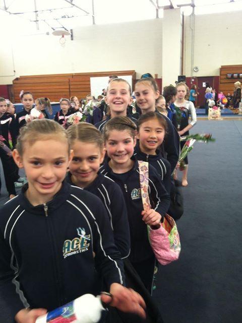 Ace Level 4 gymnasts