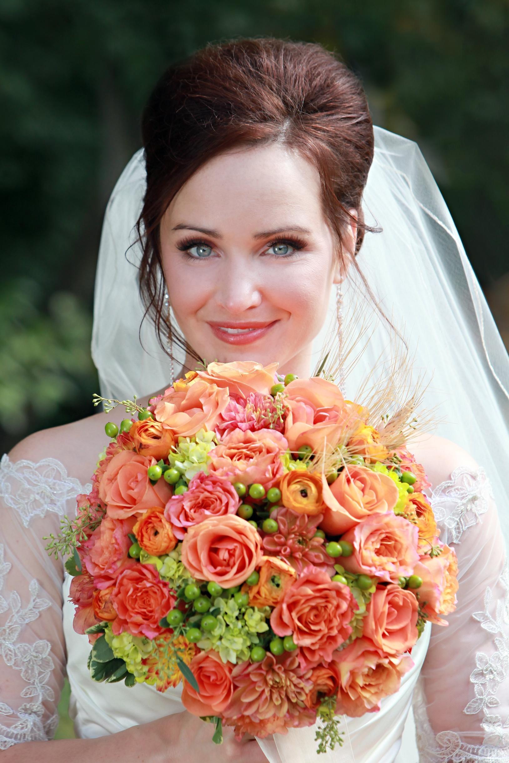 Central Massachusetts fall bride