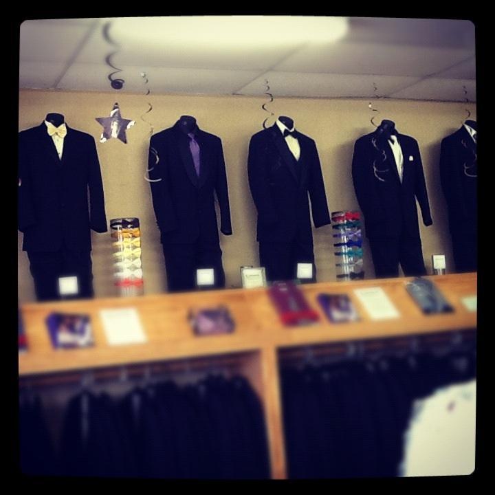 Tuxedo showroom