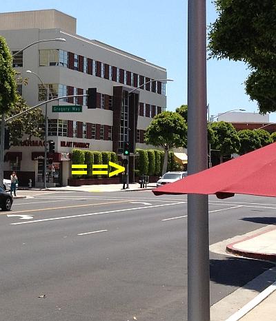 (view from Urth Caffe shown)